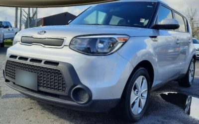 2016 Silver Kia Soul Wagon 4D